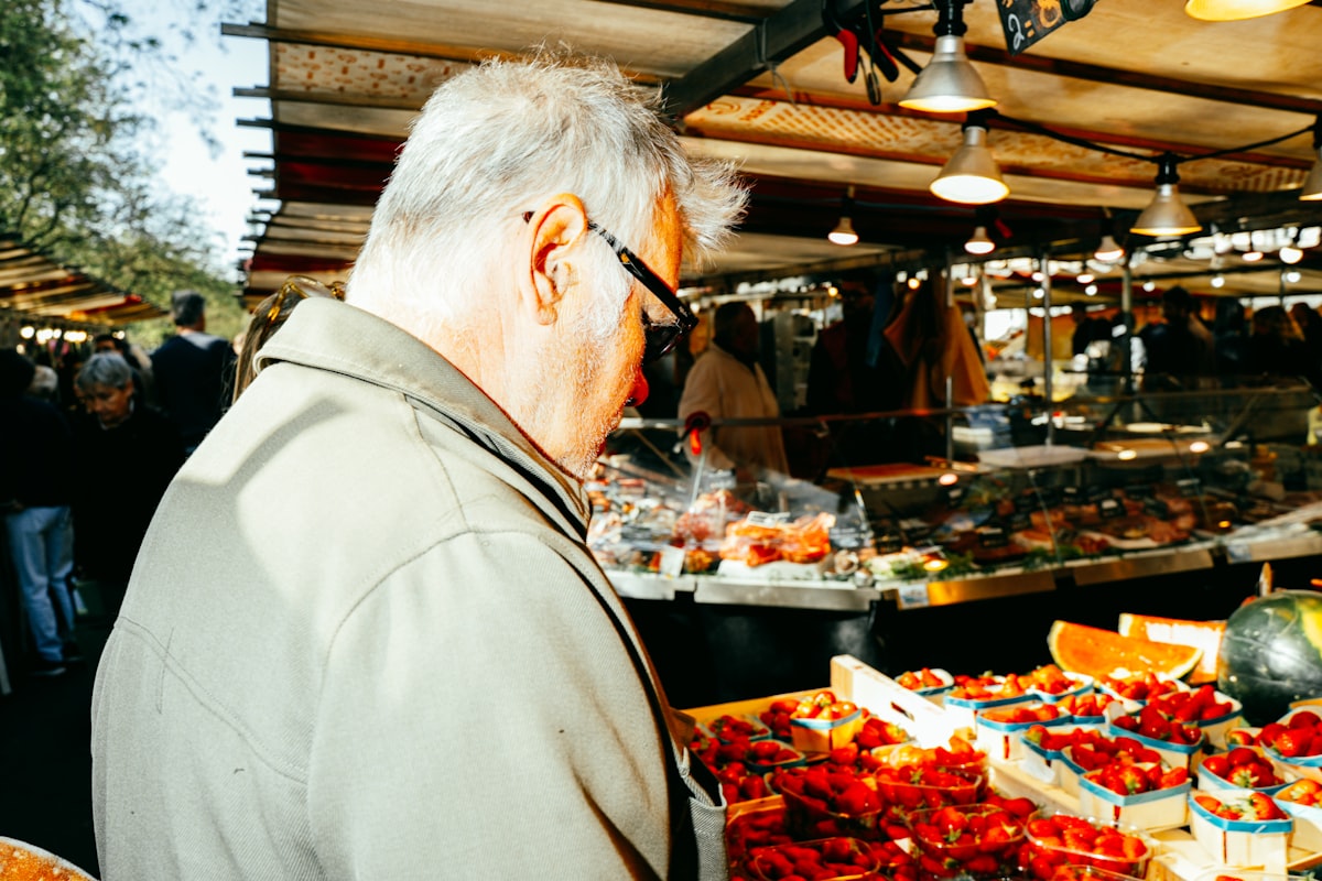 Männer bei gesundheitsorientiertem Lebensstil